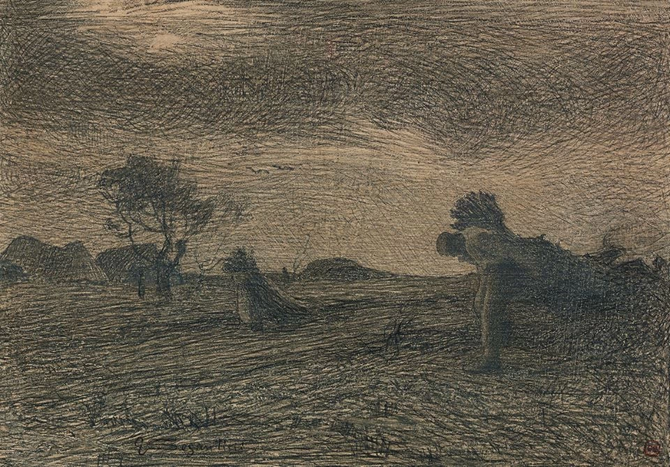 L'ultima fatica del giorno, 1891]